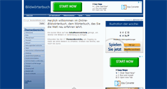 Desktop Screenshot of bildwoerterbuch.com